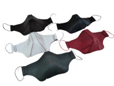 Maske Mundschutz Anti-Staub Gesichtsmaske Schutzmaske echt Leder