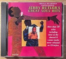 Jerry Butler Great Soul Hits, CD, original Recordings, Limited Edition