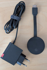 Google Chromecast Ultra Digital Media Streamer - WiFi oder LAN, 4K Ultra HD