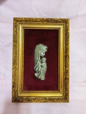 Zinn Bild Maria mit Kind