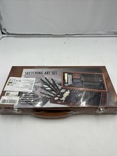 Malkoffer Zeichenset Holz