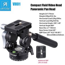 Stativ Fluid Videokopf  Tripod