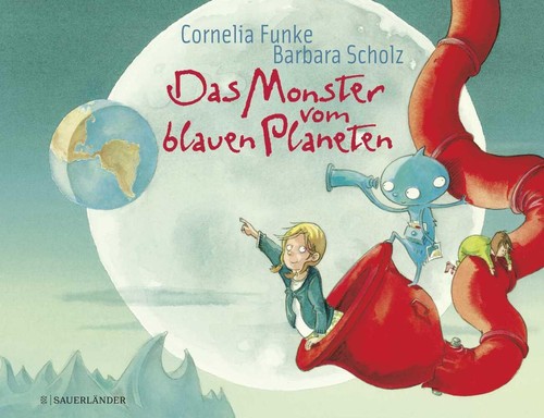 Das monster vom - das, blauen