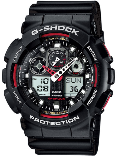 Casio 100 1a4er shock - ga-100-1a4er, g-shock