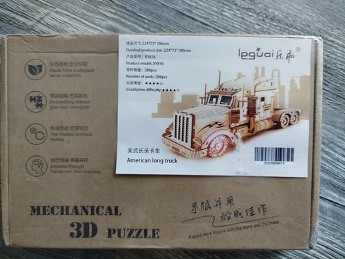 Puzzle sattelschlepper - puzzle,