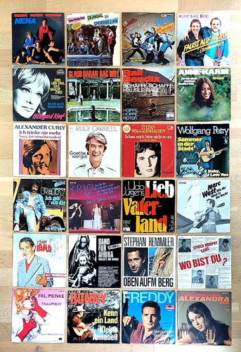 Single sammlung über - 7", 150