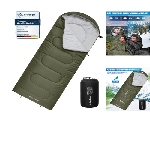 Kingcamp schlafsack flanell - kingcamp,