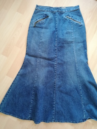 Langer jeansrock 38 - langer,