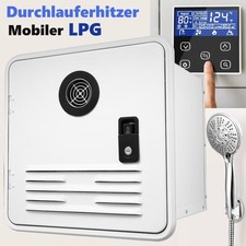 Gasdurchlauferhitzer Campingdusche Warmwasserboiler Mobiler Durchlauferhitzer