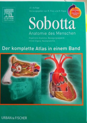 Sobotta anatomie des menschen - sobotta,