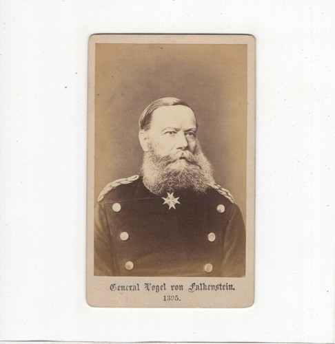Cdv foto general eduard - foto,