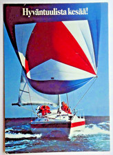 AK0881 Segelyacht mit Spinnaker - ca. 1970