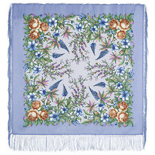 Pavlovo Posad Wolltuch 89x89 cm 2 Farben 1604 Wollschal Schal Tuch Trachtentuch