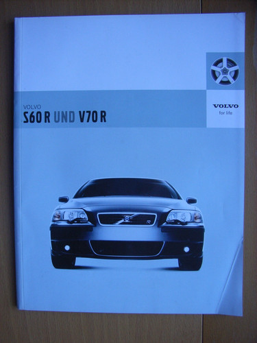 Volvo s60 v70 rprospekt - rprospekt, /