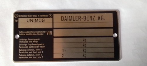 Typenschild schild oldtimer - schild,
