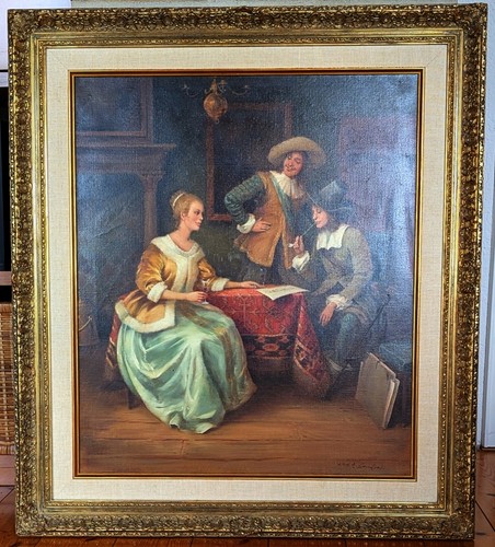 ölgemälde curt landwehr - -, a.