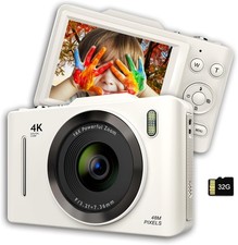 Digitalkamera Fotokamera 4K Profi 48MP Fotoapparat Digitalkamera 16X Digitalzoom