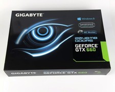 GIGABYTE  GeFORCE GTX 660 OC 2 GB GDDR5 PCI-E 3.0 x16  2xDVI HDMI DP geprüft OVP