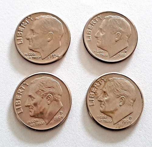 One dime usa 1974 - one, 1981