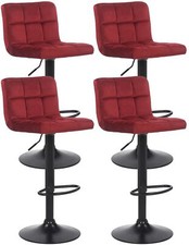4er Set Barhocker Feni Samt