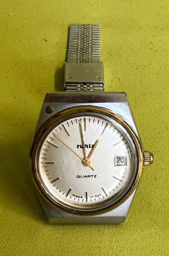 Ddr ruhla quarz armbanduhr - quarz,