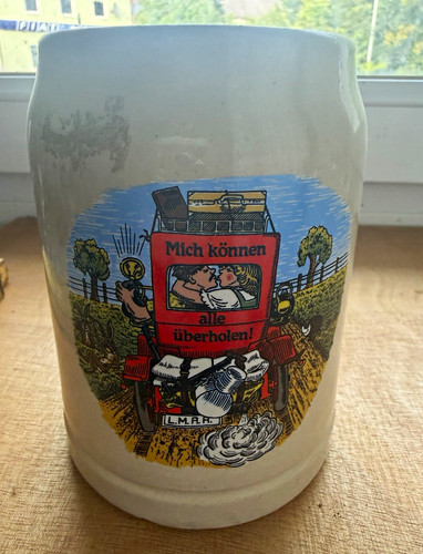 Bierkrug steingut keramik - bierkrug, steingut/keramik