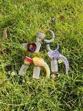 Glaskunst Bong Köpfe 18,8er SCHliff 4 Loch