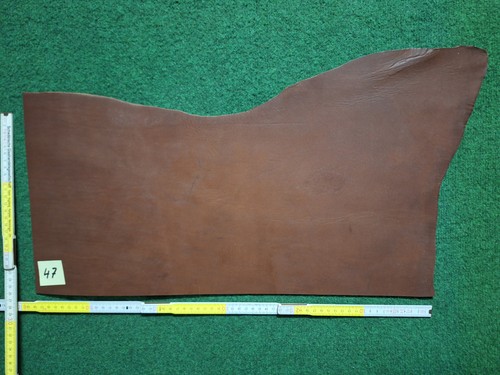 Rindsleder vegetabil braun