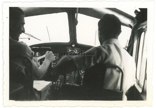 Orig foto piloten flugzeug - orig.,