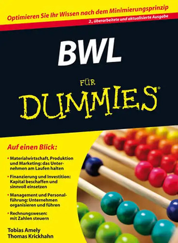 Bwl für dummies - bwl,