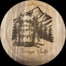 Schneidebrett, Frühstücksbrett Thüringer Wald 25cm