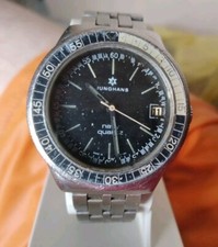 Junghans Navy Quartz Diver 1980 Vintage