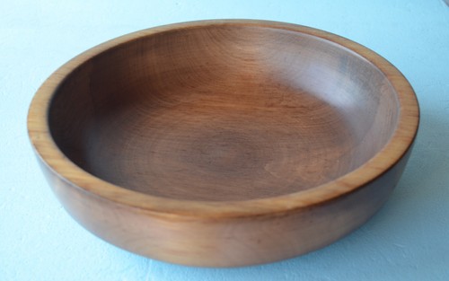 Handgedrechselte holzschale - handgedrechselte,