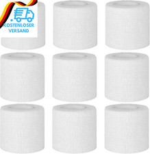 Selbstklebender Verband, 9 Rollen X 5Cm X 4,5M Pflaster Rolle Verbandsmaterial, 