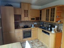 Echtholzküche für Selbstabbauer und -abholer inklusive Herd und Spülmaschine