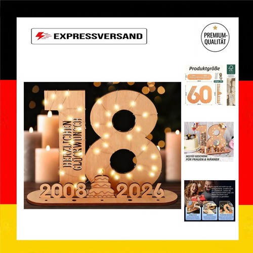 Geschenk zur - , 18