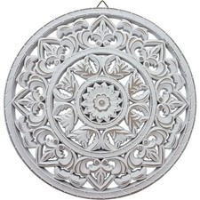 Wandornament shabby weiß