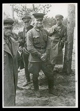 Russische Gefangene Offiziere POW Soldaten 1941 - WK2 PK Presse Foto 14x19cm