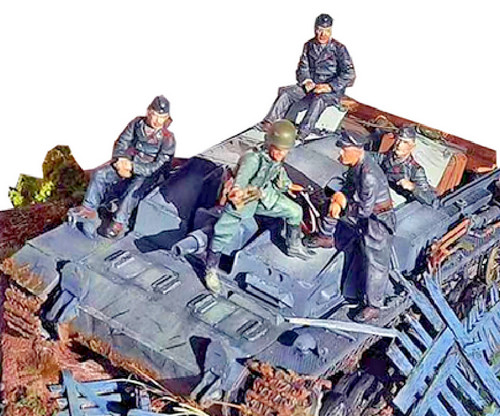 Resinfig stug crew - resinfig,