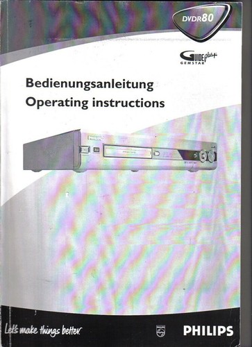 Philips dvdr dvd - dvdr, recorder