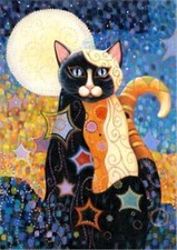 Diamond painting katze - diamond,