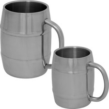 Mfh krug fass edelstahl - krug,