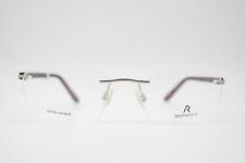 Brille Rodenstock R 2274 Silber Weinrot Randlos Brillengestell eyeglasses Neu