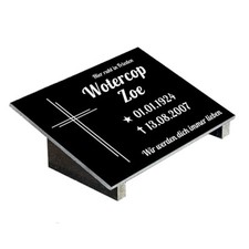 Grabplatte mit Gravur GRANIT