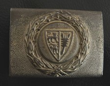 Feuerschutzpolizei Koppelschloss Schleswig-Holstein Feuerwehr mit Tragespuren