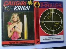 CALLGIRL KRIMI + THRILLER: Verhängnissvolle Bohrinsel - 2 ältere Romanhefte