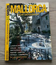 Mallorca für Geniesser, Zeitschrift von GEO SAISON Sonderheft + Karte, von 1999