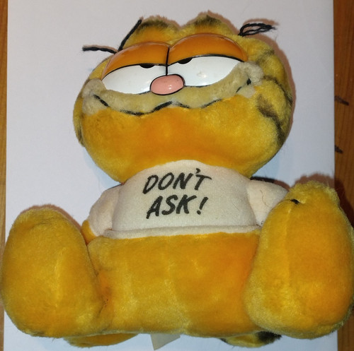 Garfield don ask - garfield, don’t
