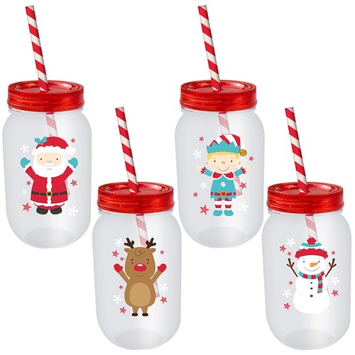 Weihnachtlicher mason jar - mason,