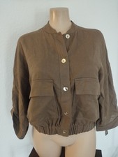 Zara , Jacke , Gr.M , Leinen 